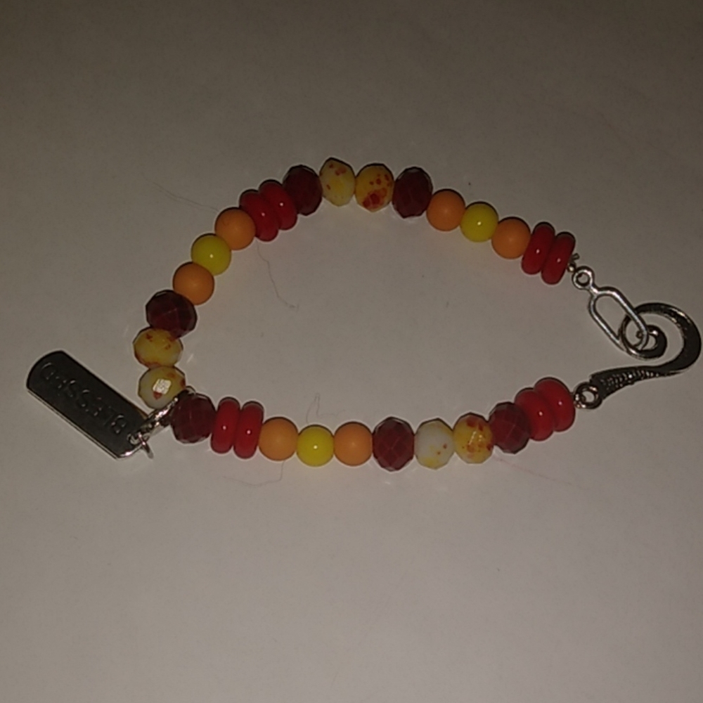 Handmade natural stone and glass